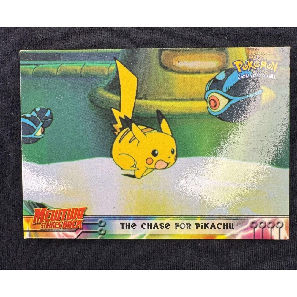 Topps Pokemon The Chase for Pikachu Mewtwo Strikes Back‎ Card Collectible